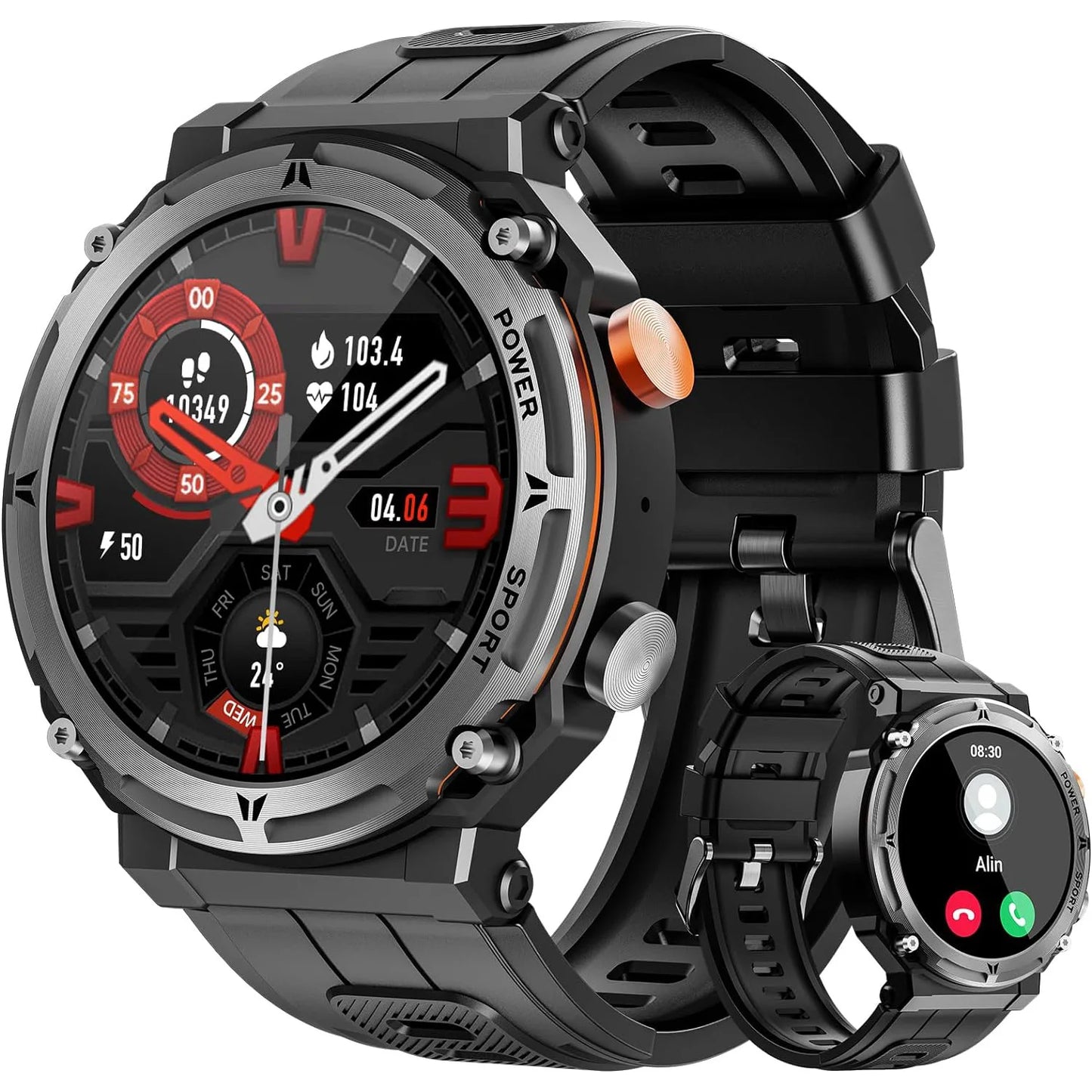 ARPSTAR Smart Watch Fitness Tracker Sleep Monitor Waterproof