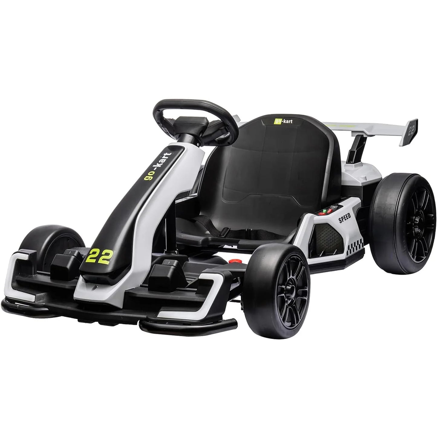 TWISTER.CK 24V Kids Electric Go Kart 2x150W Adjustable Seat