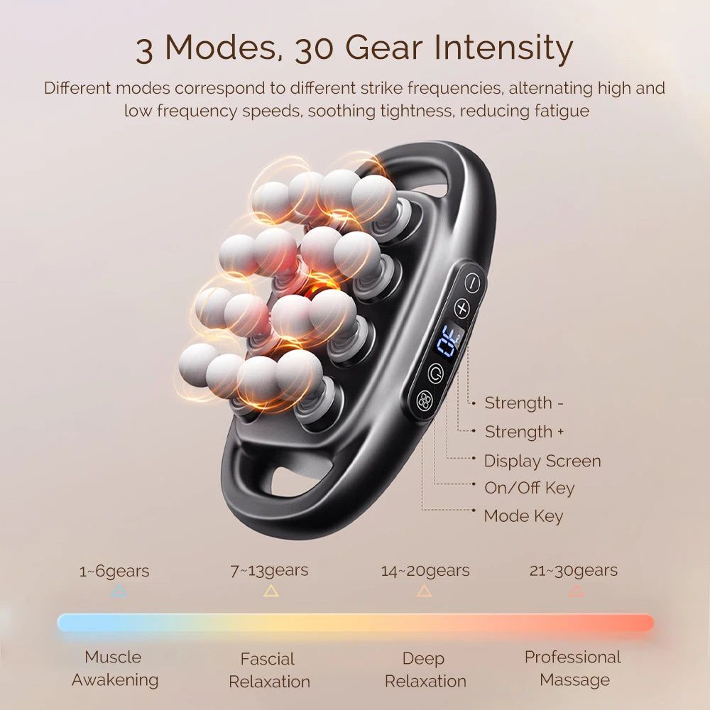 Foreverlily 22-Head Fascia Gun High-Frequency Massager