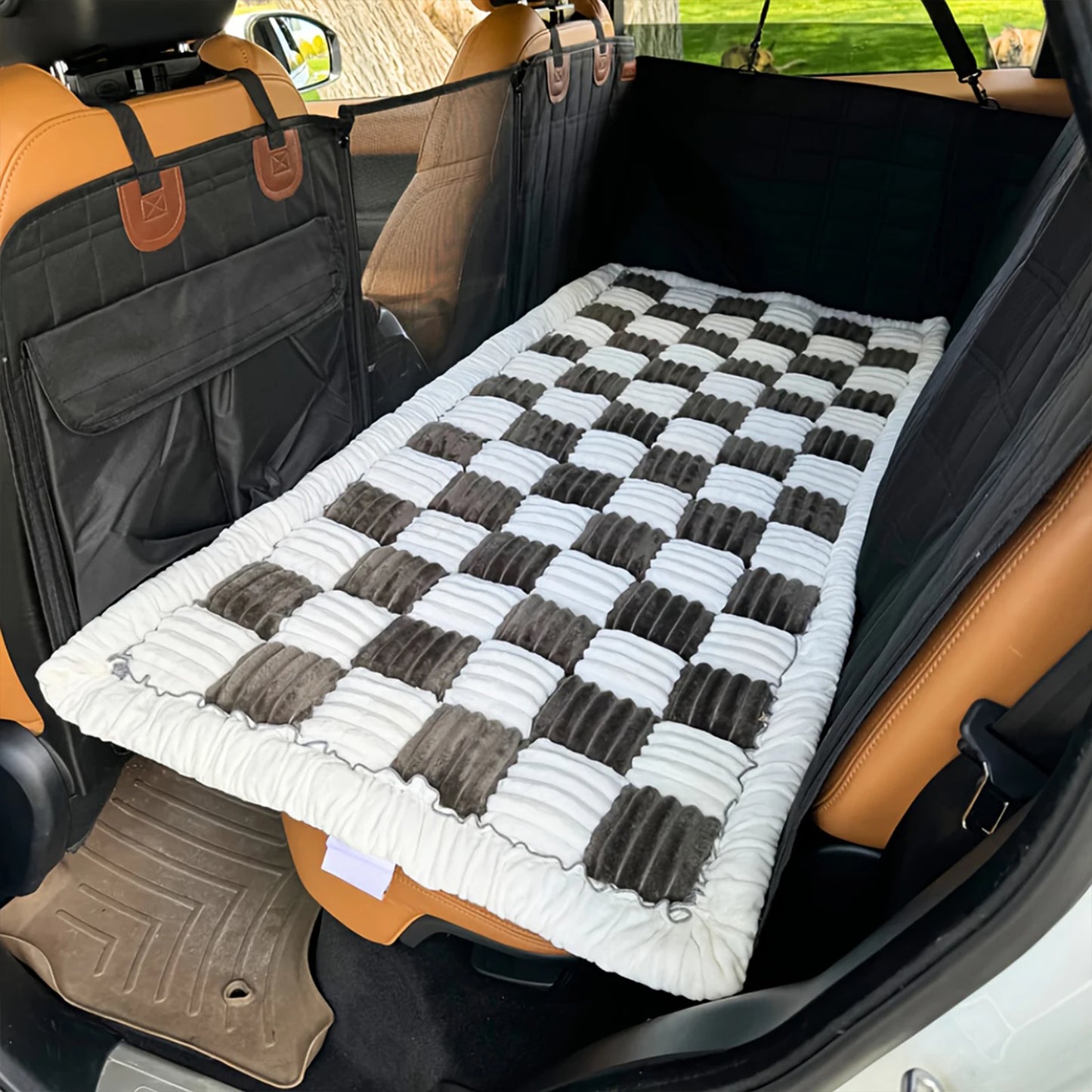 PETRAVEL Dog Bed Warm Mat For Car Seat Cover Durable