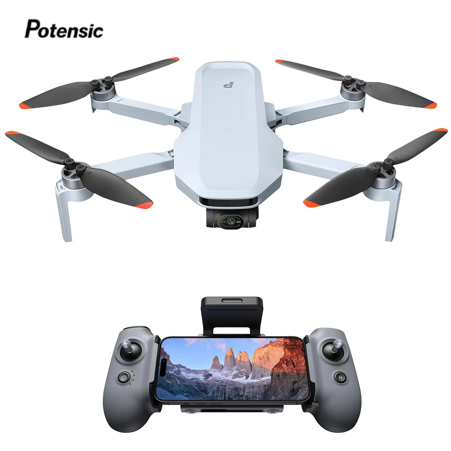 Potensic ATOM 2 Drone 4K HDR Video 3-Axis Gimbal AI