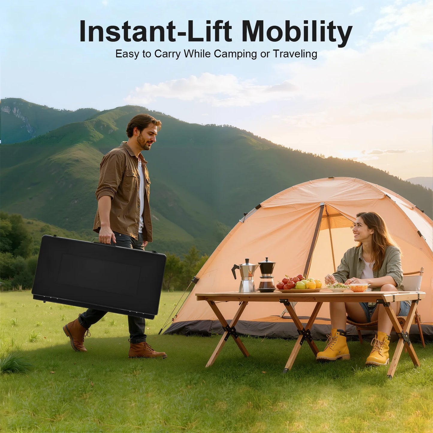 Portable Gas Camping Stove With Piezo Ignition 3 Burners 4.5KW