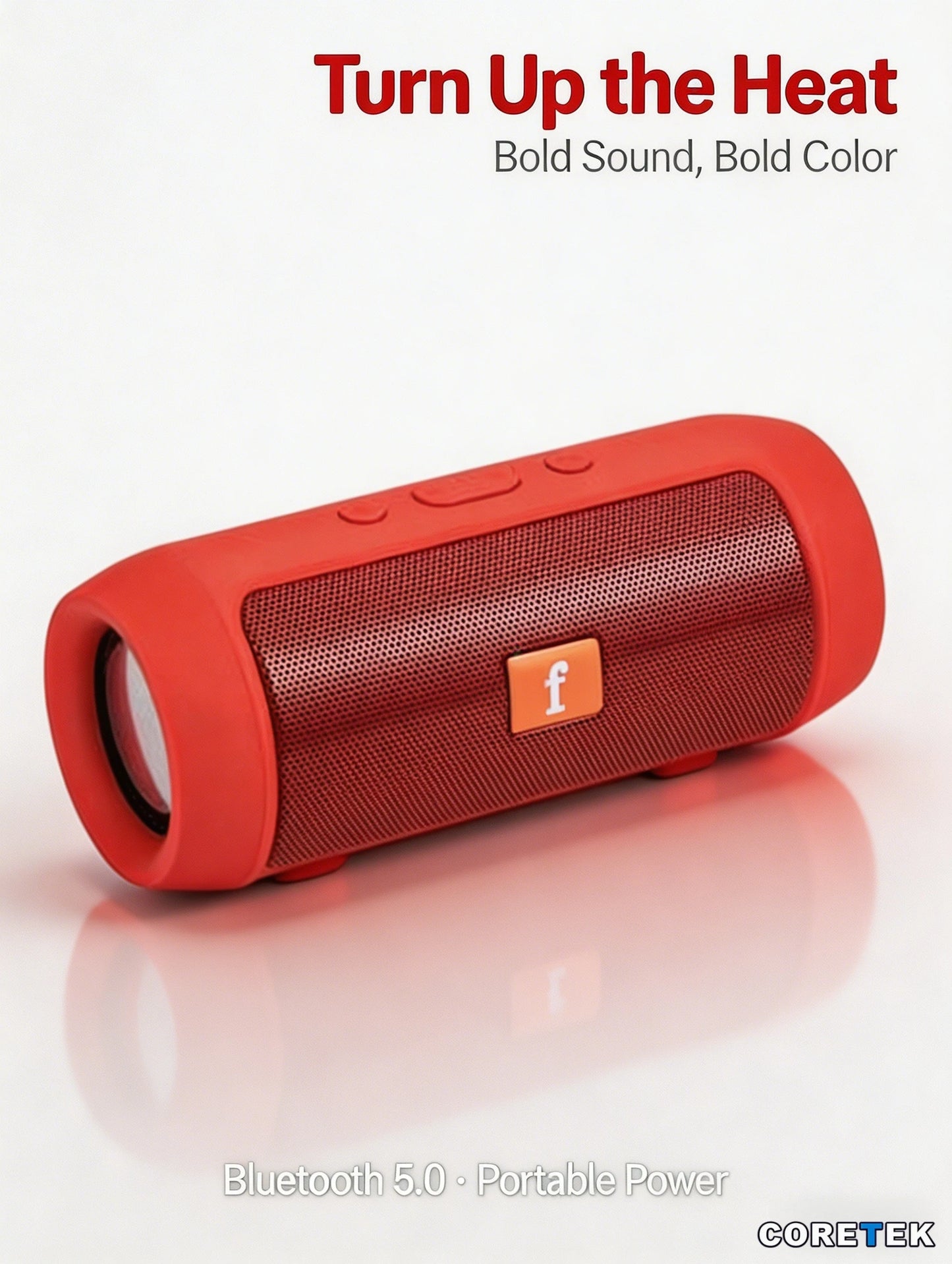 Portable Bluetooth Speaker FM Radio And TF Card 1200mAh Battery