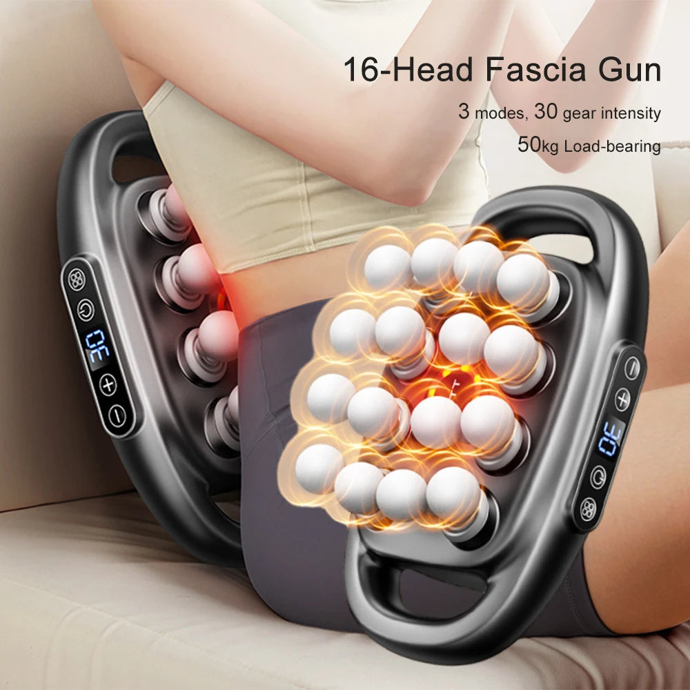 Foreverlily 22-Head Fascia Gun High-Frequency Massager