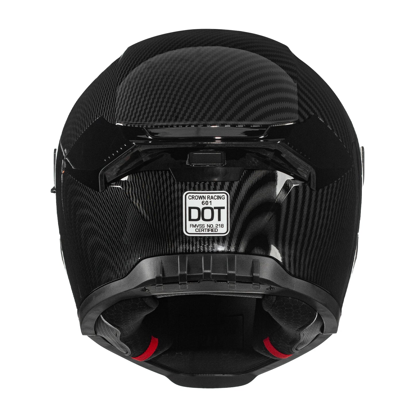 Crown Racing Model 601 Full Face DOT Helmet With Visors