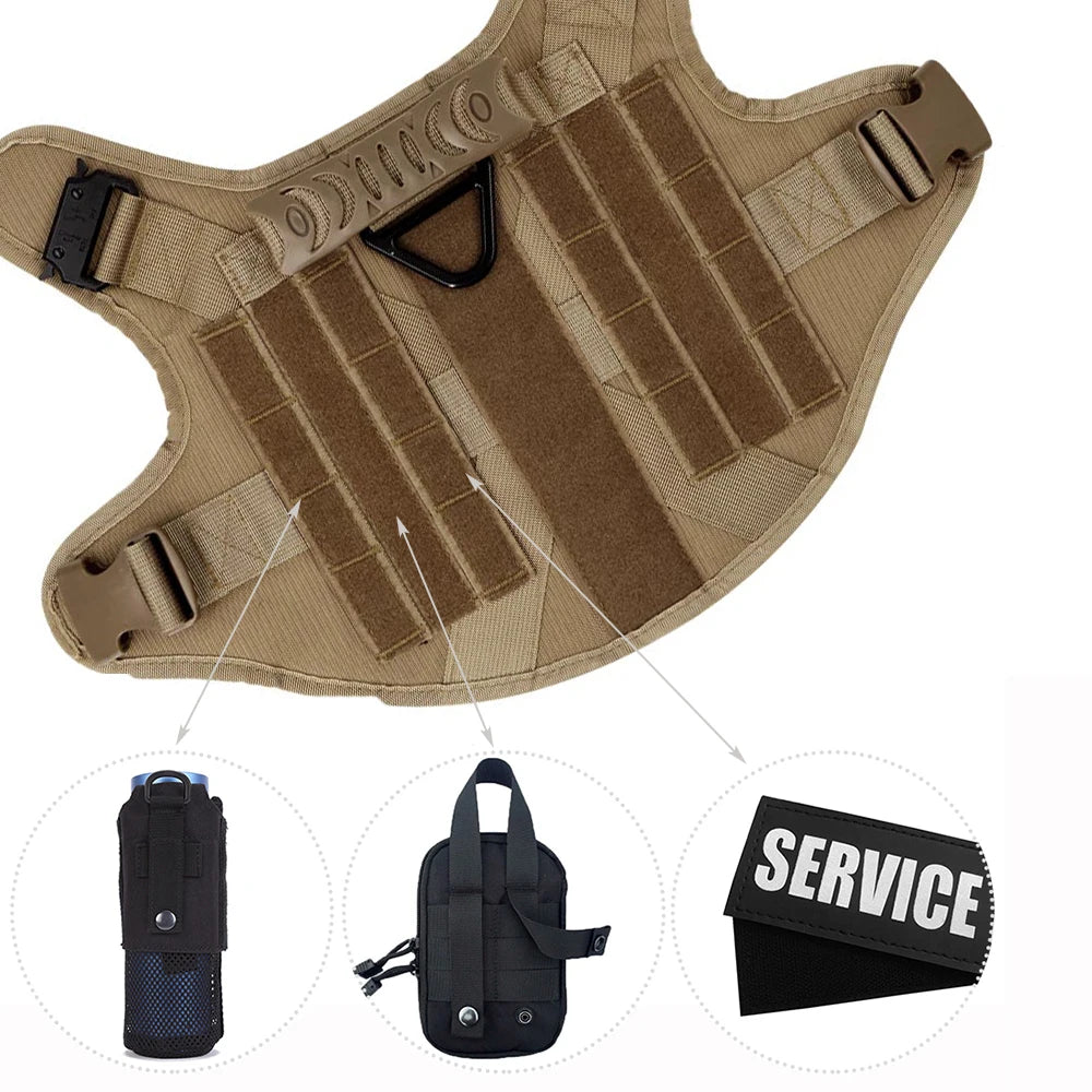 PETRAVEL Nylon Dog Vest Harness And Leash Set Padded