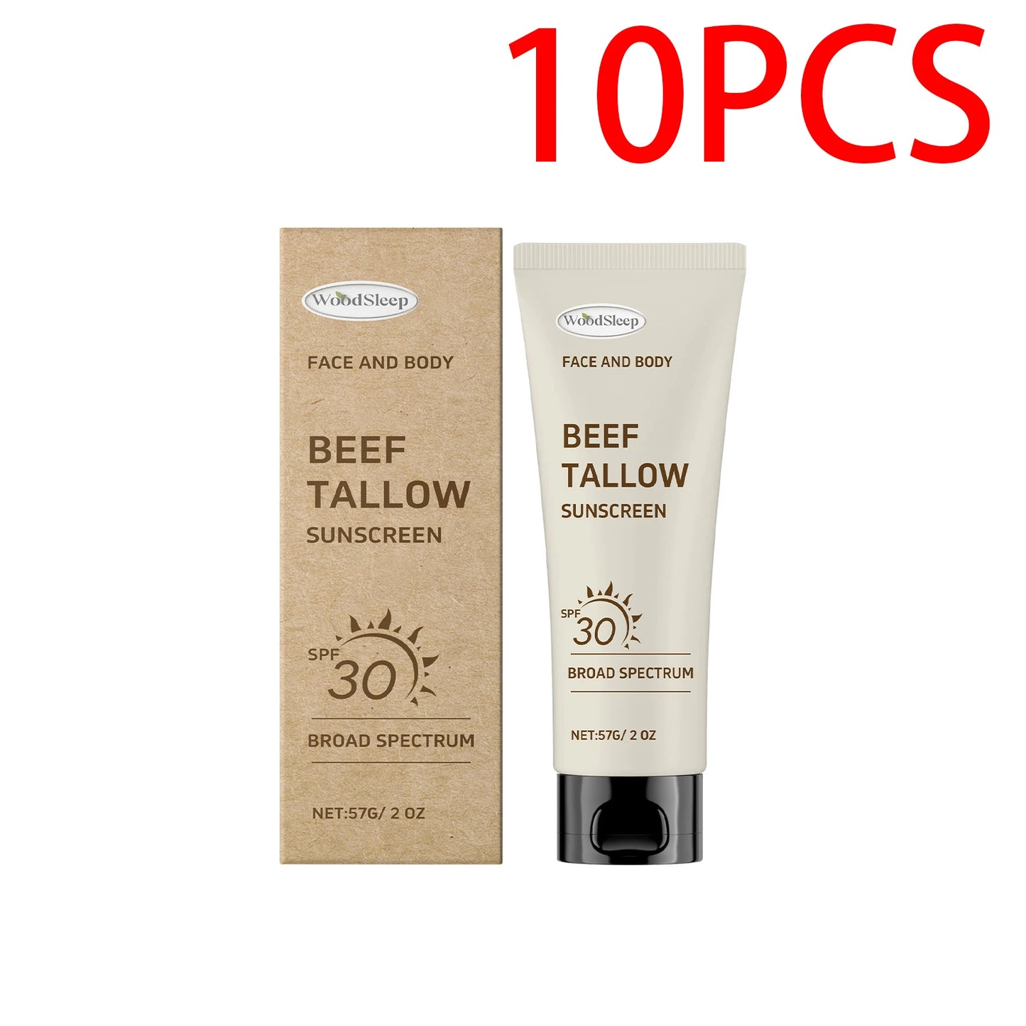 WOODSLEEP Tallow SPF30 Sunscreen Broad Spectrum UV Protection