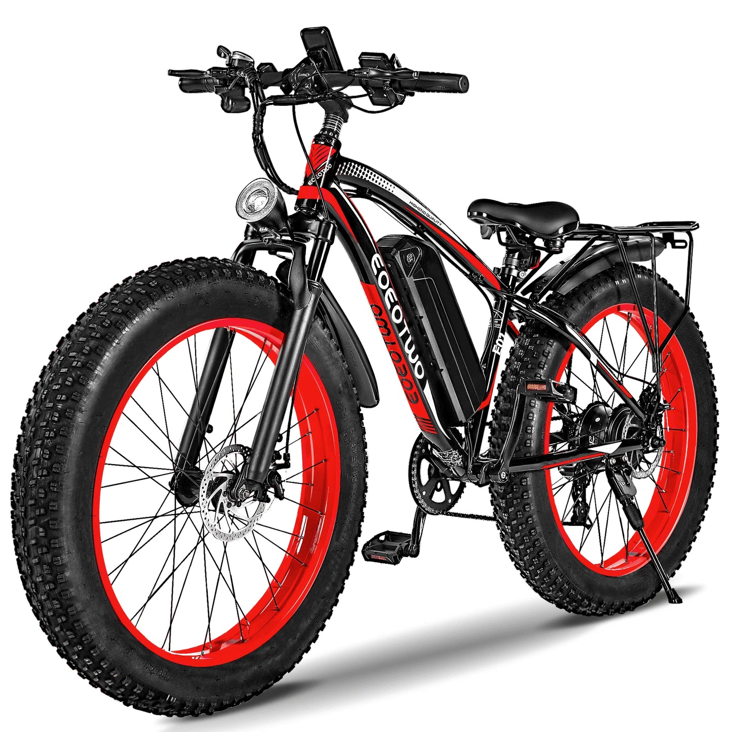 EOEOTWO 1500W Electric Fat Tire Bike 34MPH Off Road