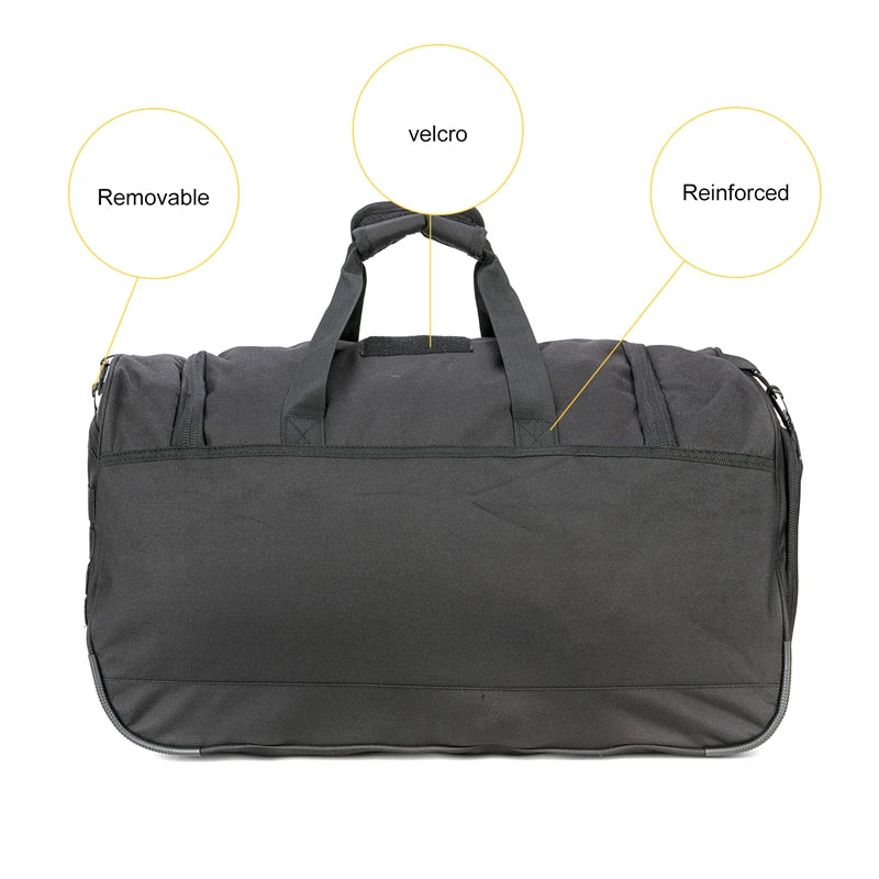 LQARMY Waterproof Gym Bag For Fitness And Travel Duffle