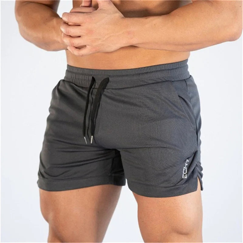Clifford Lenox Breathable Mesh Workout Shorts Mens Quick Dry