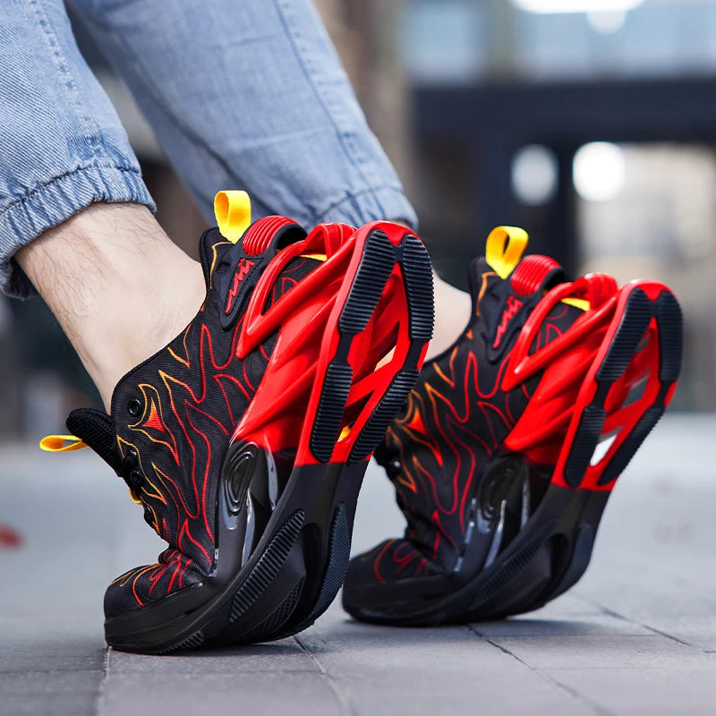 Men's Casual Breathable Sneakers Luxury Running Shoes