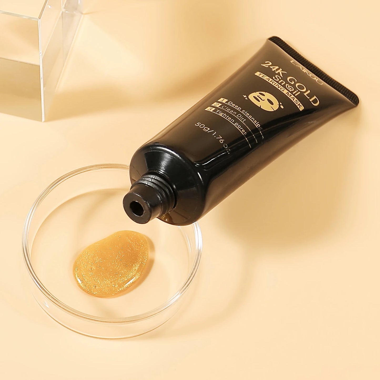Laikou 24K Gold Snail Peel Off Mask For Pore Cleansing