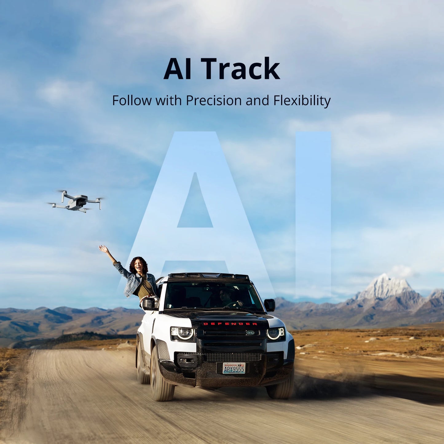 Potensic ATOM 2 Drone 4K HDR Video 3-Axis Gimbal AI