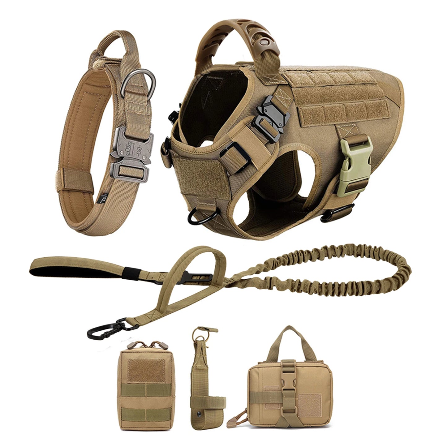 PETRAVEL Nylon Dog Vest Harness And Leash Set Padded