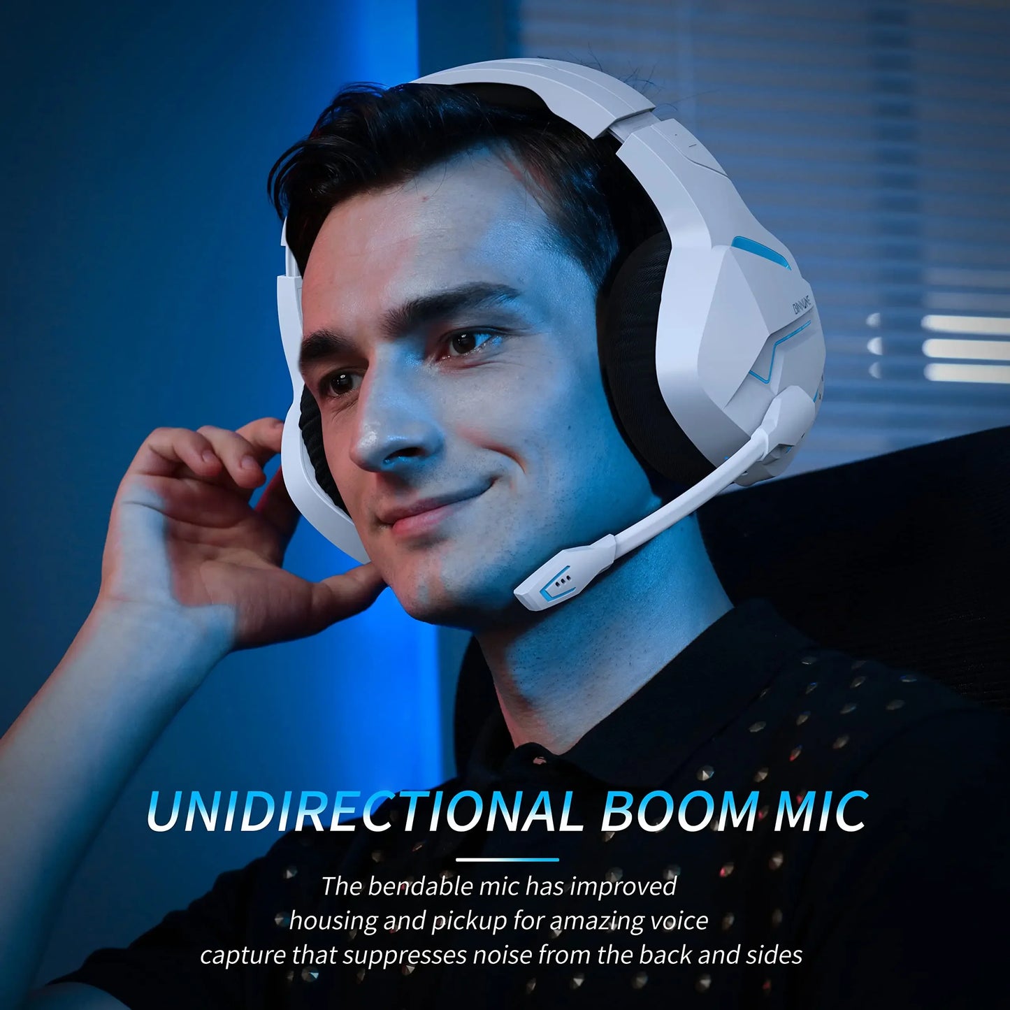 BINNUNE BW01 Wireless Gaming Headset With Mic For PC PS4