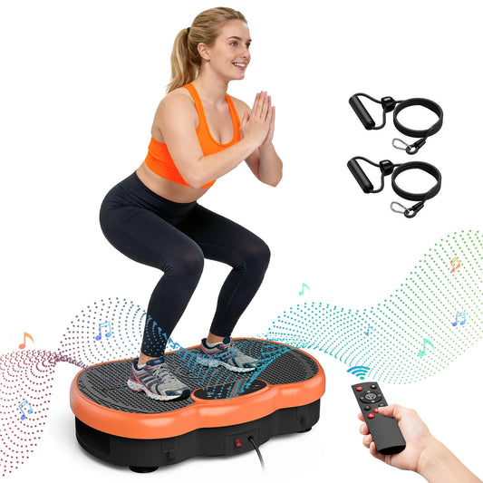 Vibration Plate Exercise Machine With Bluetooth And Remote Control